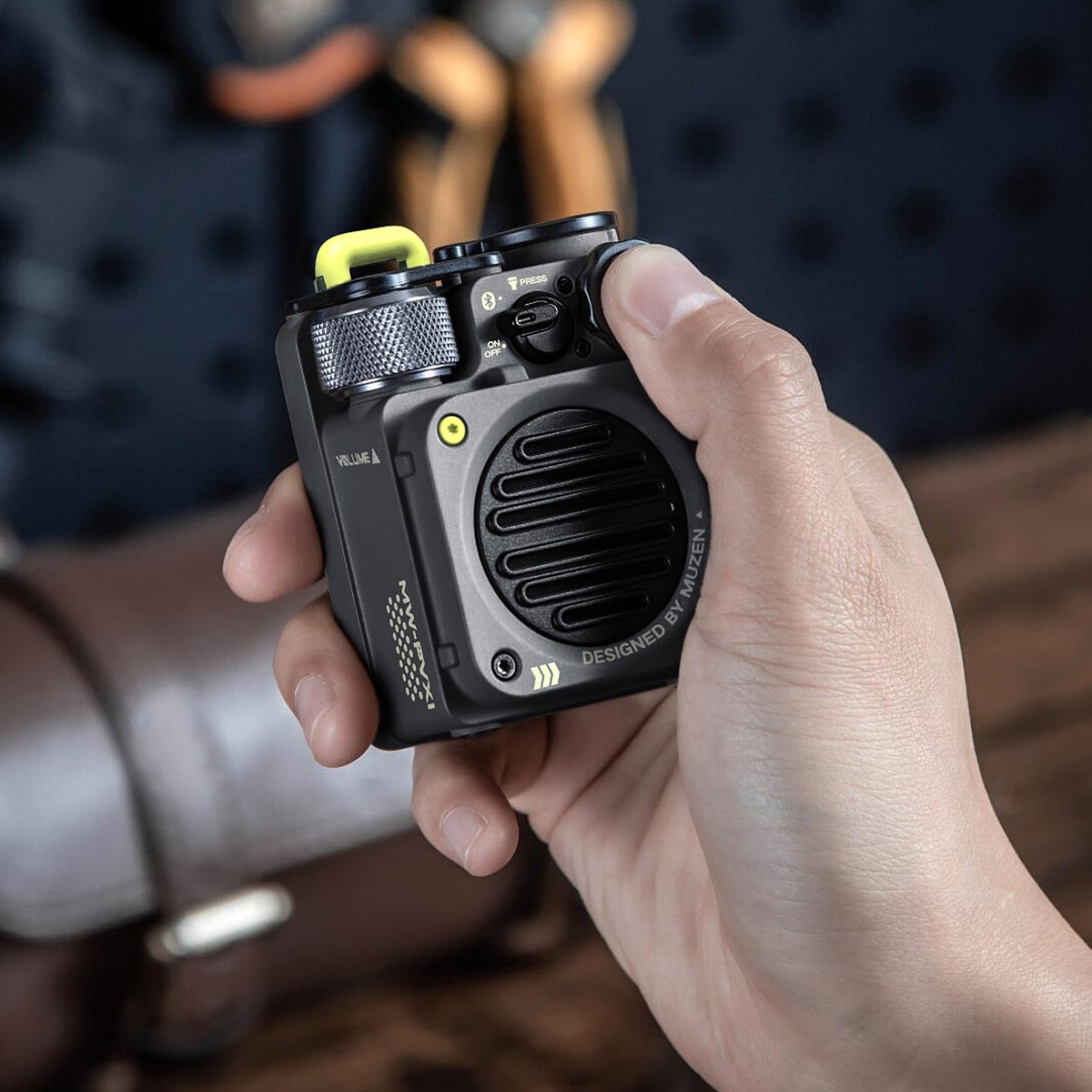 Muzen Wild Mini Is A Rugged Bluetooth Speaker That Oozes With Military