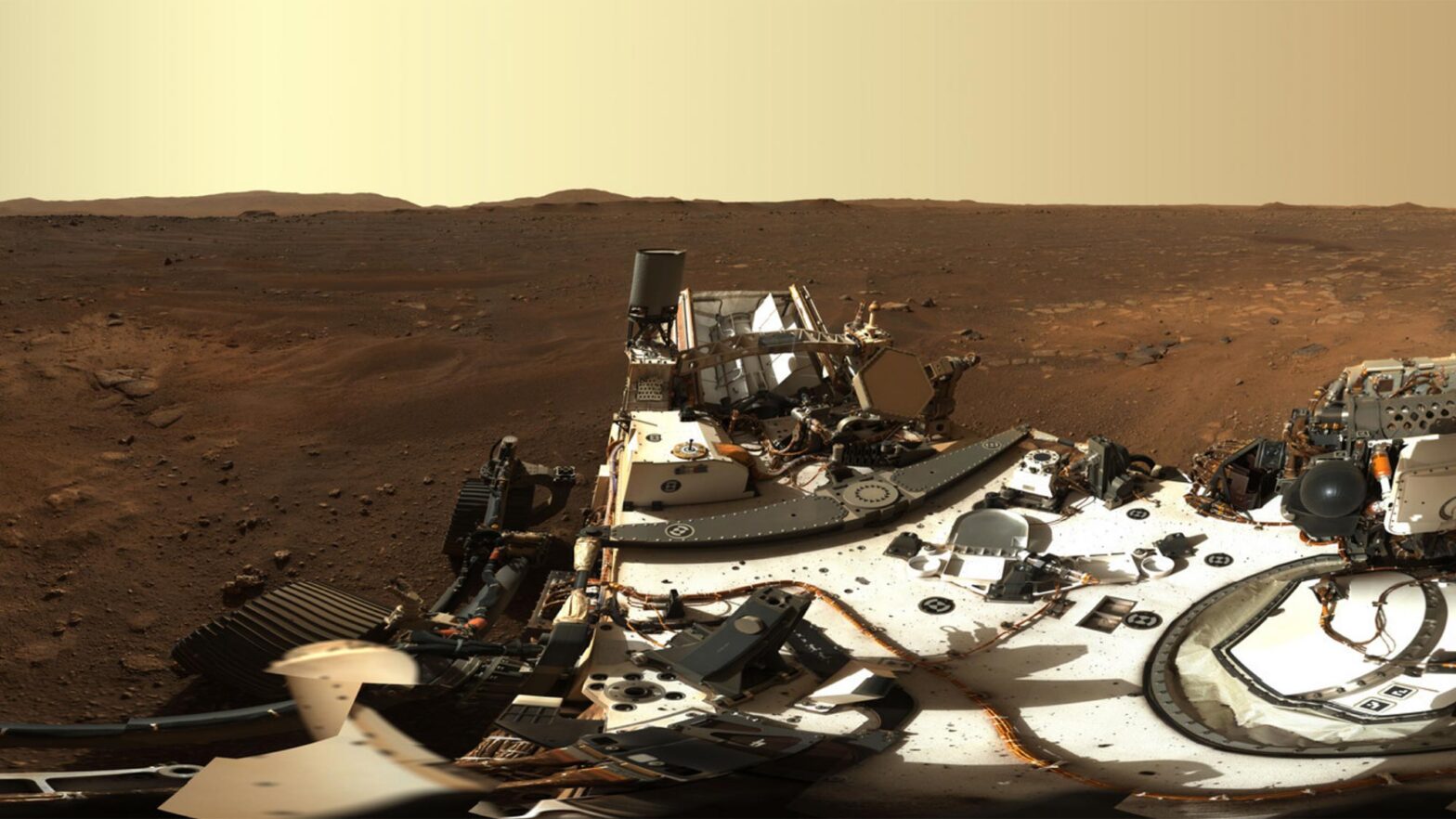 Mars Rover Perseverance Sends Back Panoramic Views Captured By MastcamZ
