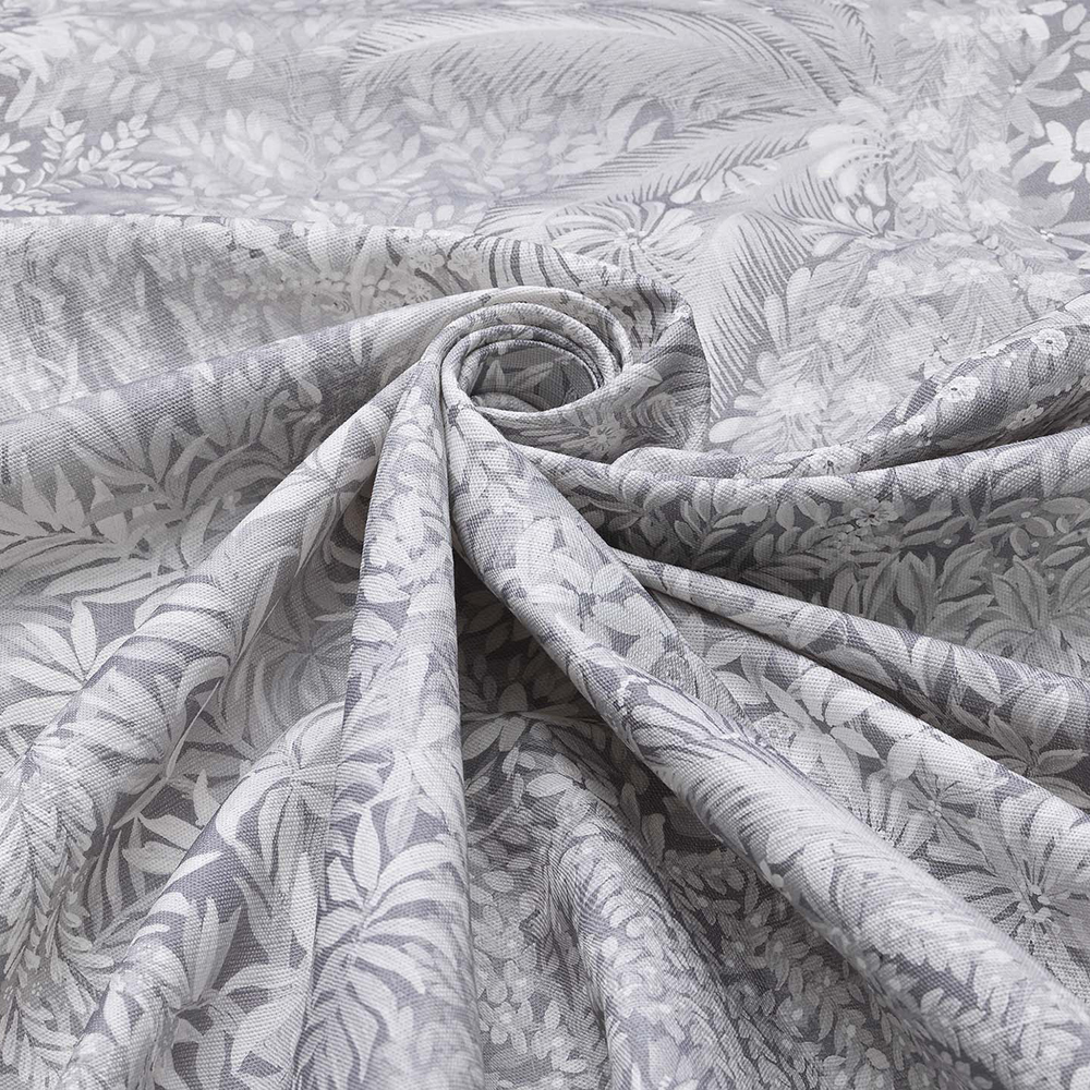 Cascade Linen Union Platinum fabric The Gardens Fabric Collection Cole & Son