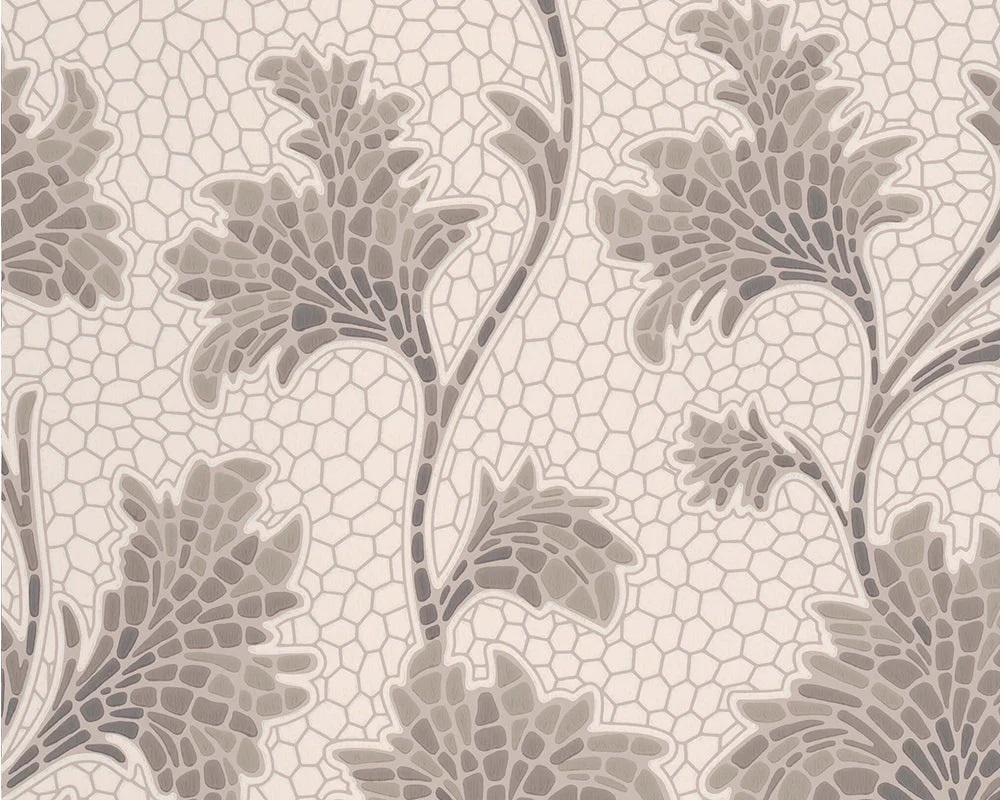 Mosaic Trail Slaked Lime wallpaper National Trust Papers IV