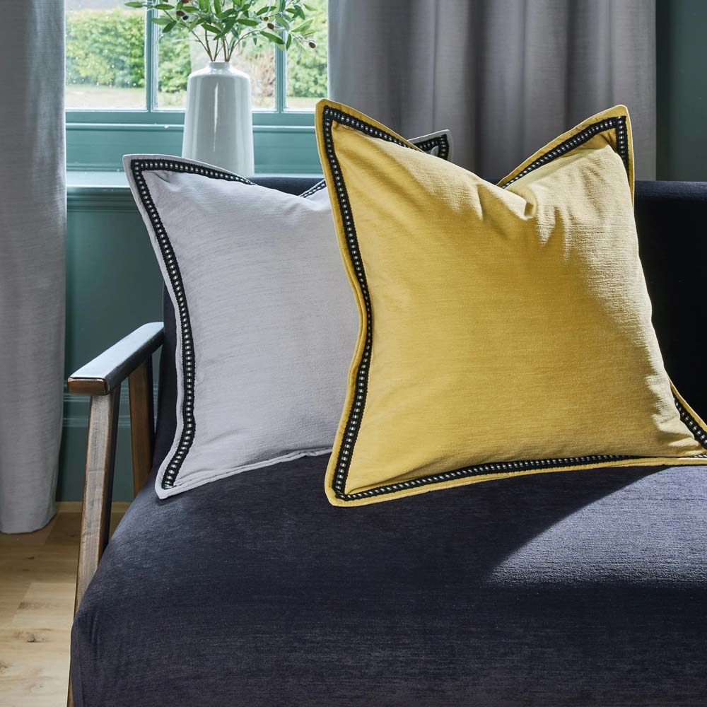 Snowdon Charcoal fabric Snowdon Prestigious Textiles