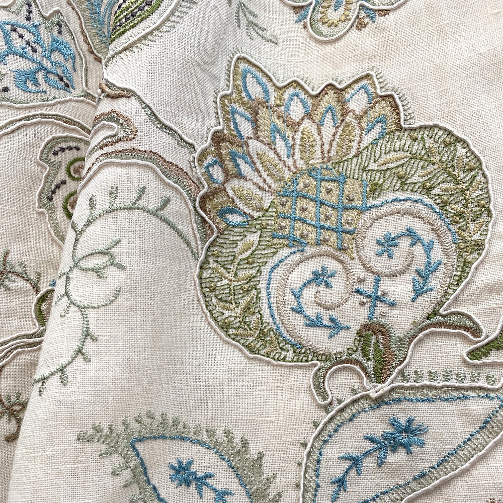 Shiraz Chalk Hill Blue fabric Stitch & Block Ian Sanderson