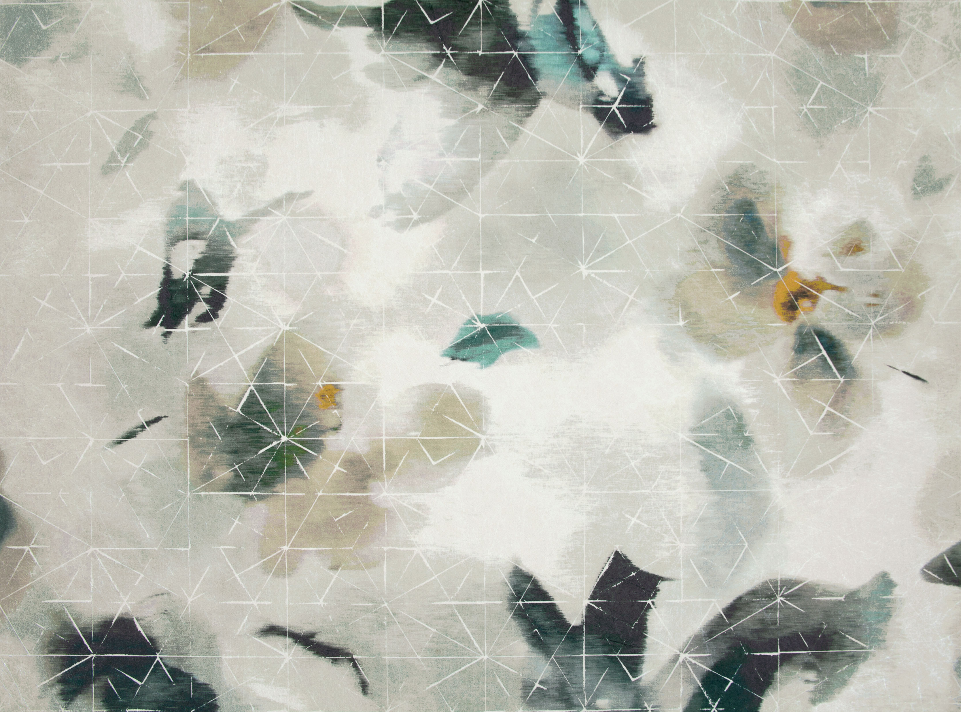 Orimono Indium wallpaper Zafaro Black Edition