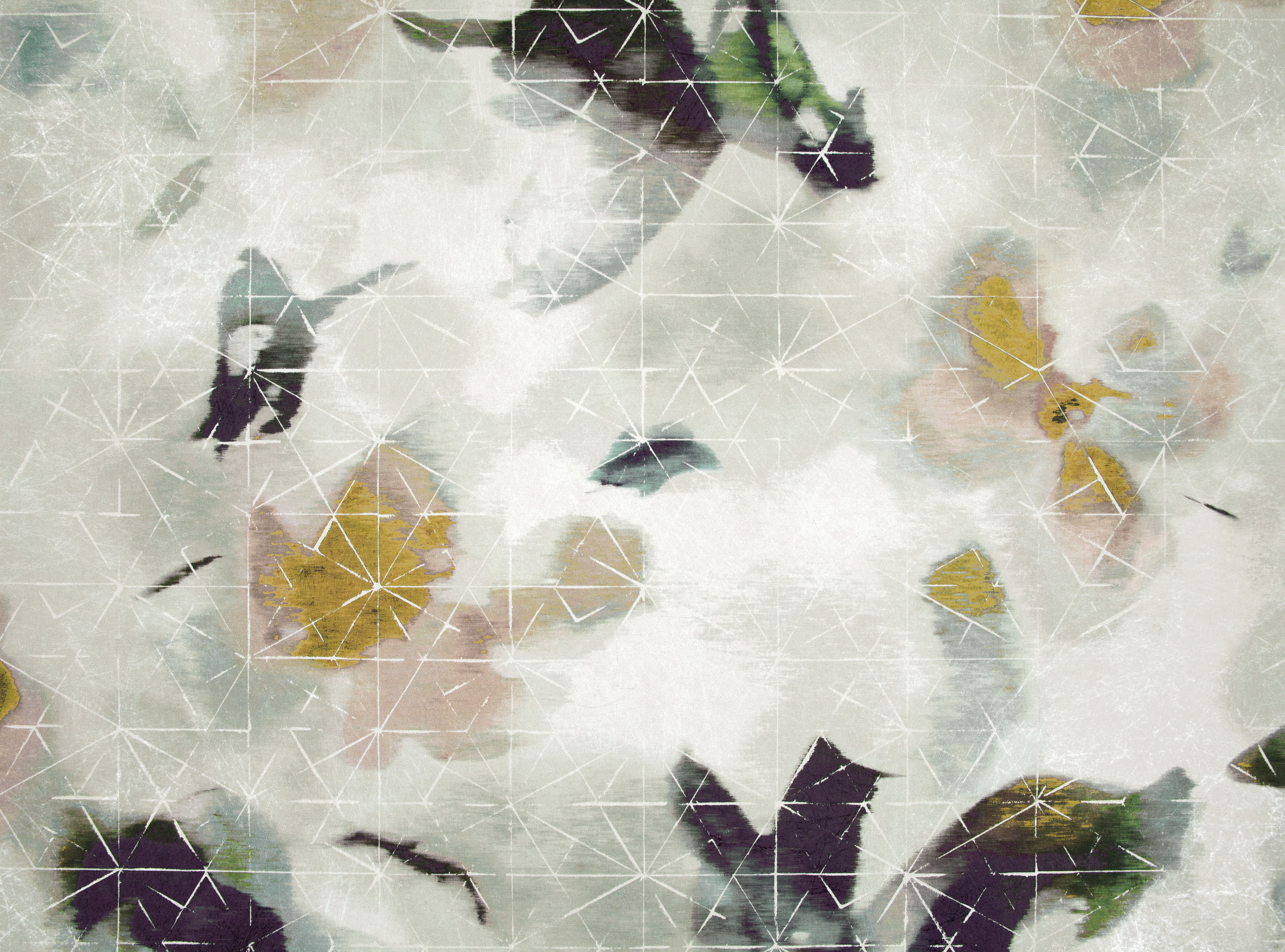 Orimono Lotus wallpaper Zafaro Black Edition