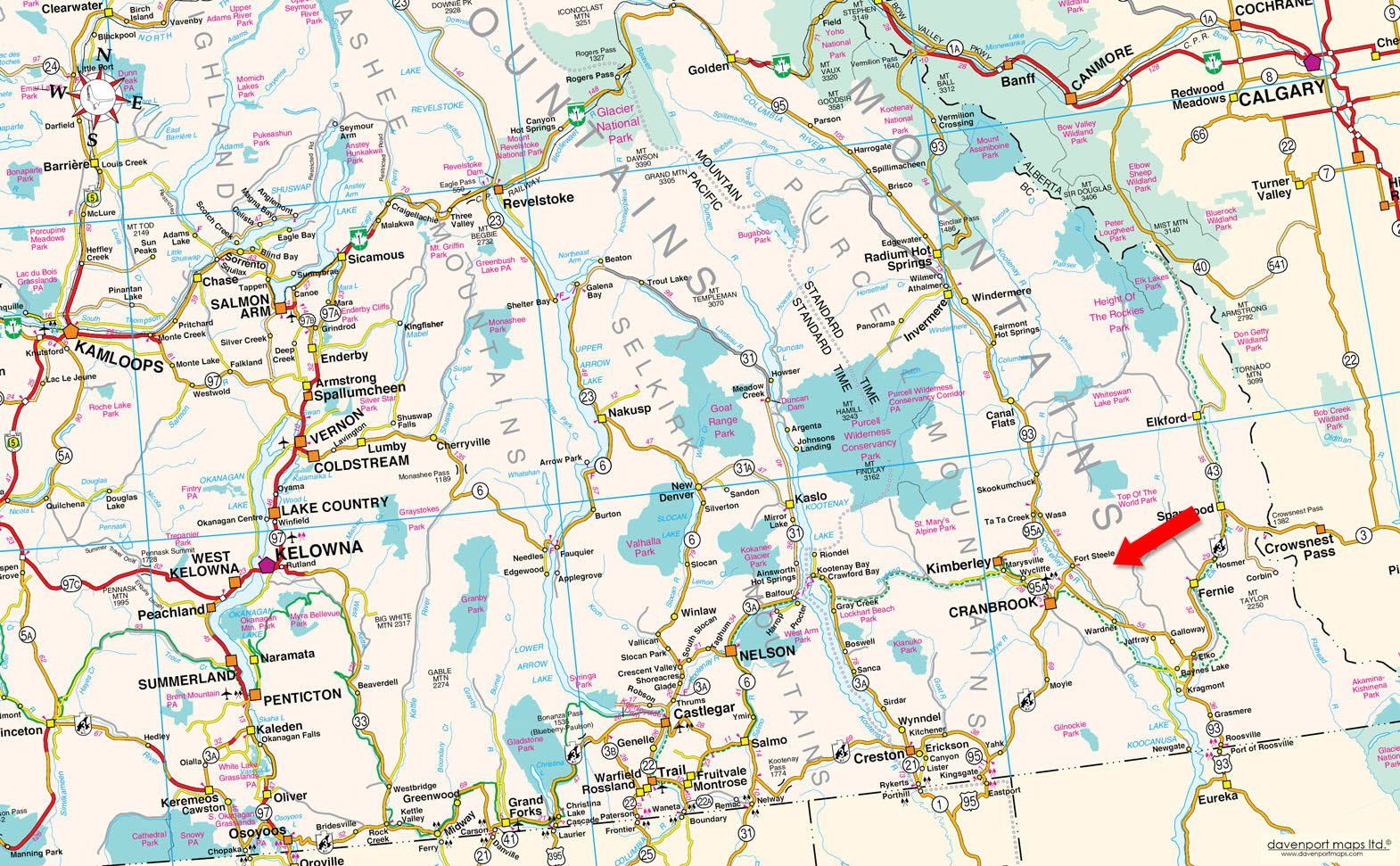 Rocky Mountain Hunting Territory Bull River, BC LandQuest® Realty