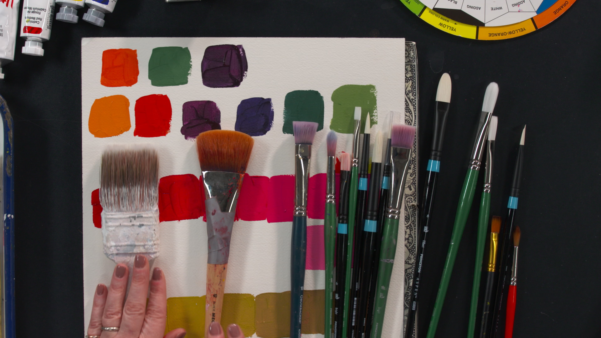 Best Brushes to Use for Acrylic Paint Artist’s Academy
