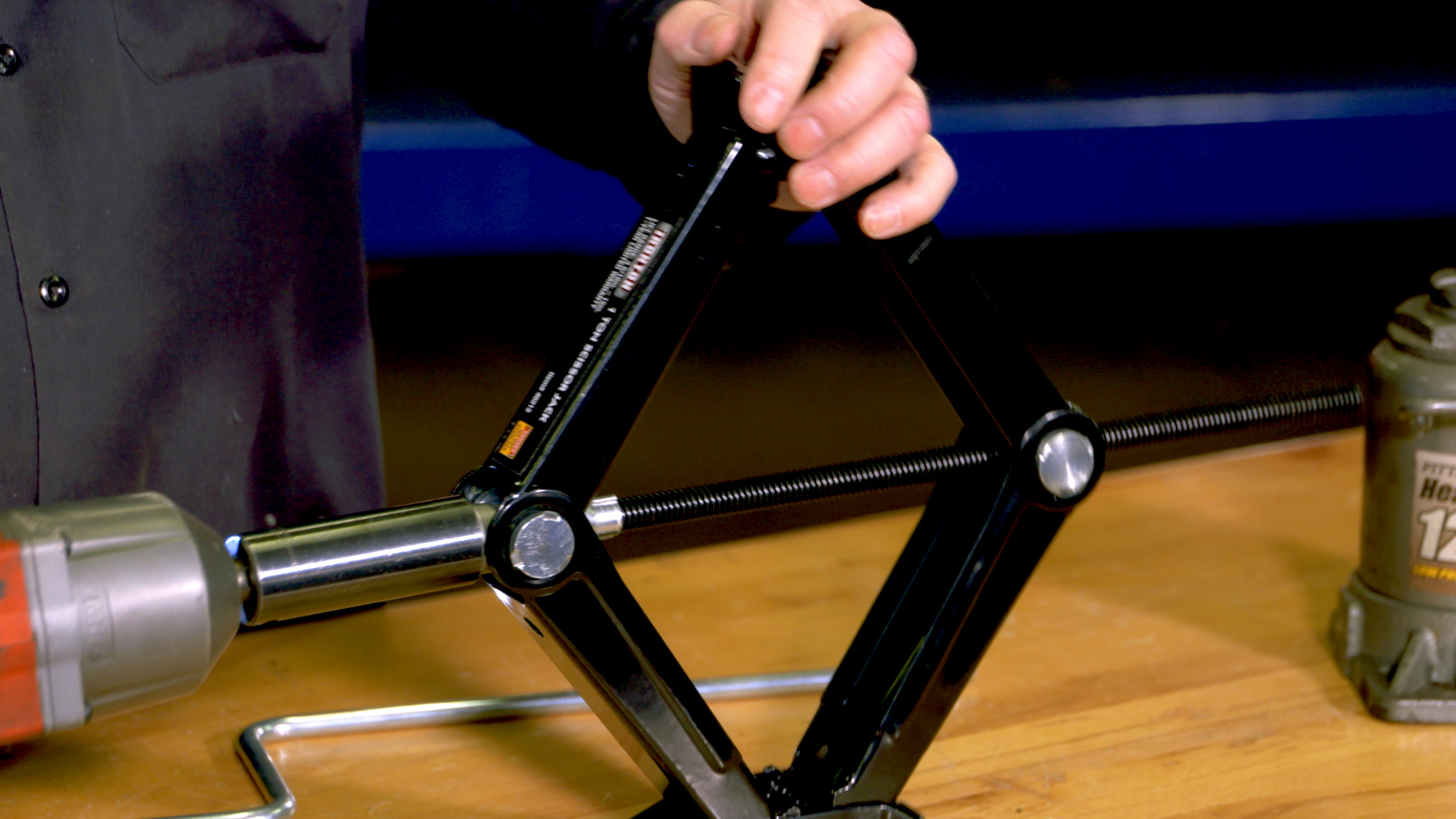 Impact Wrench Scissors Jack Classic Car Restoration Club