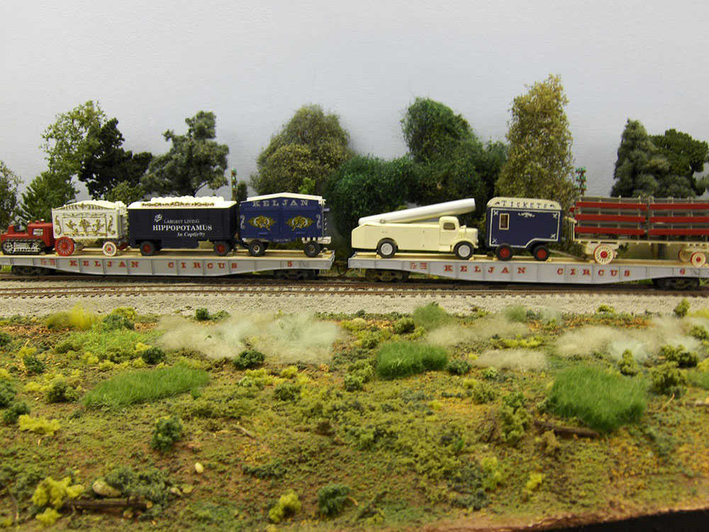 Allen Keller Builds Circus Flatcars Model Railroad Academy