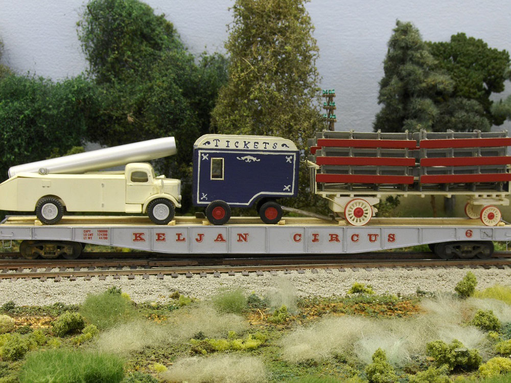 Allen Keller Builds Circus Flatcars Model Railroad Academy