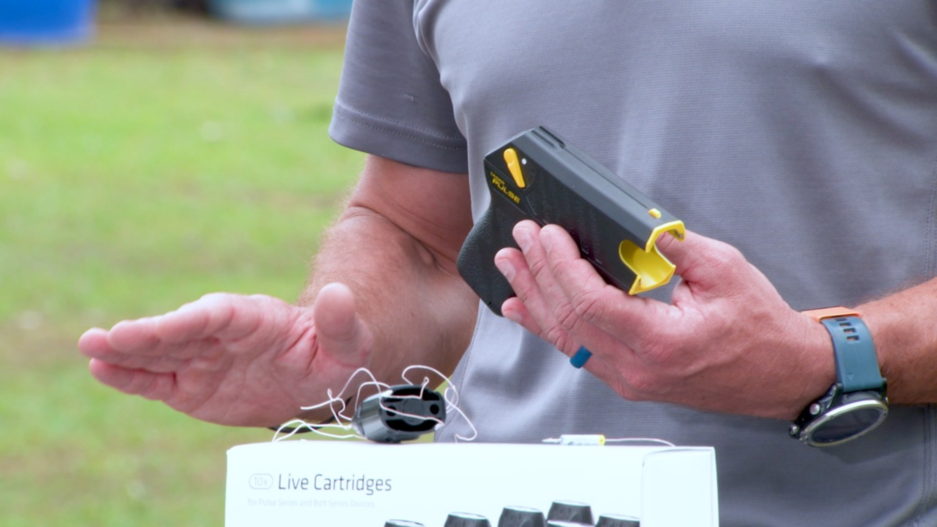 Stun Gun vs Taser Personal Defense Network