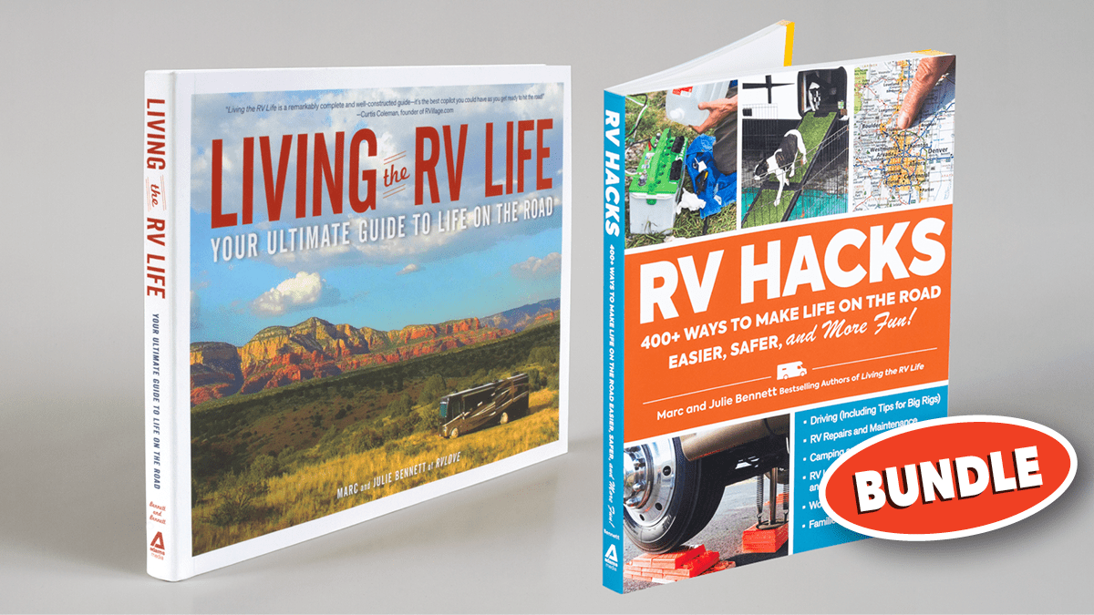 Living the RV Life + RV Hacks Books RV Repair Club