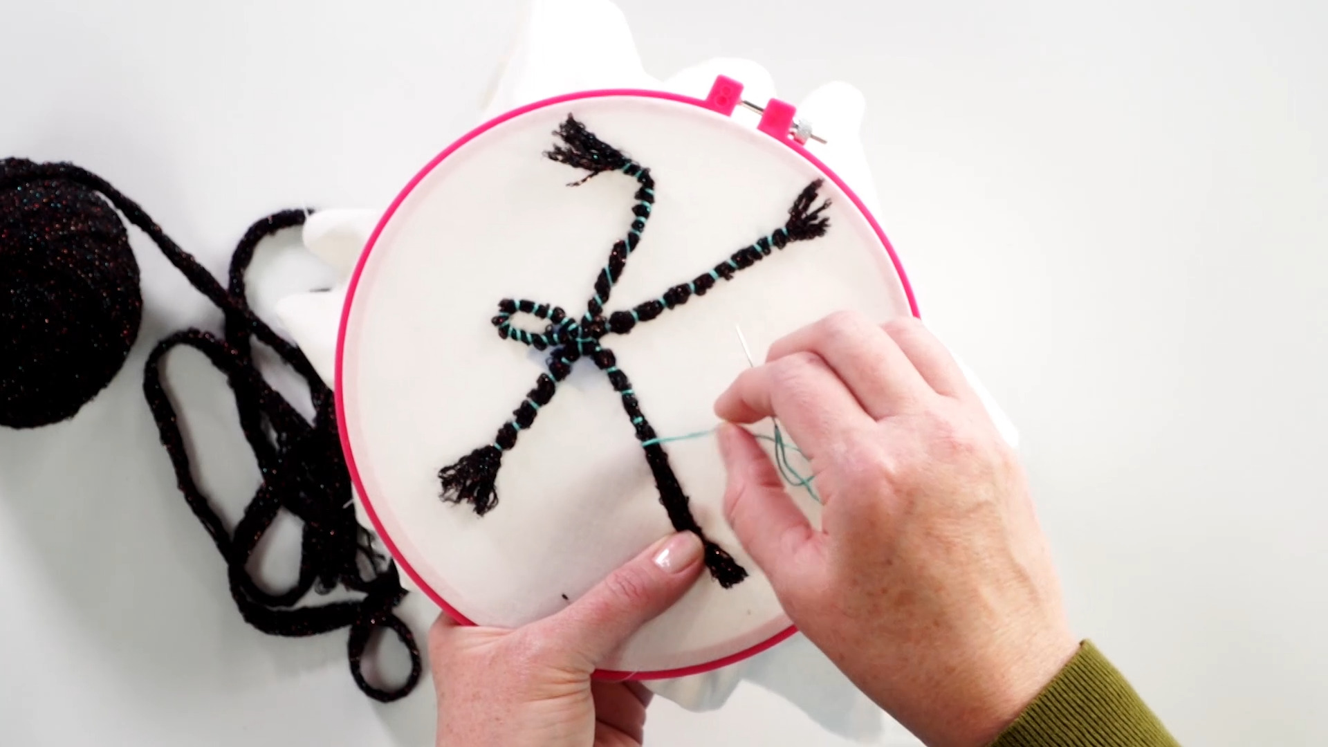 How to Embroider Letters & Numbers by Hand NSC