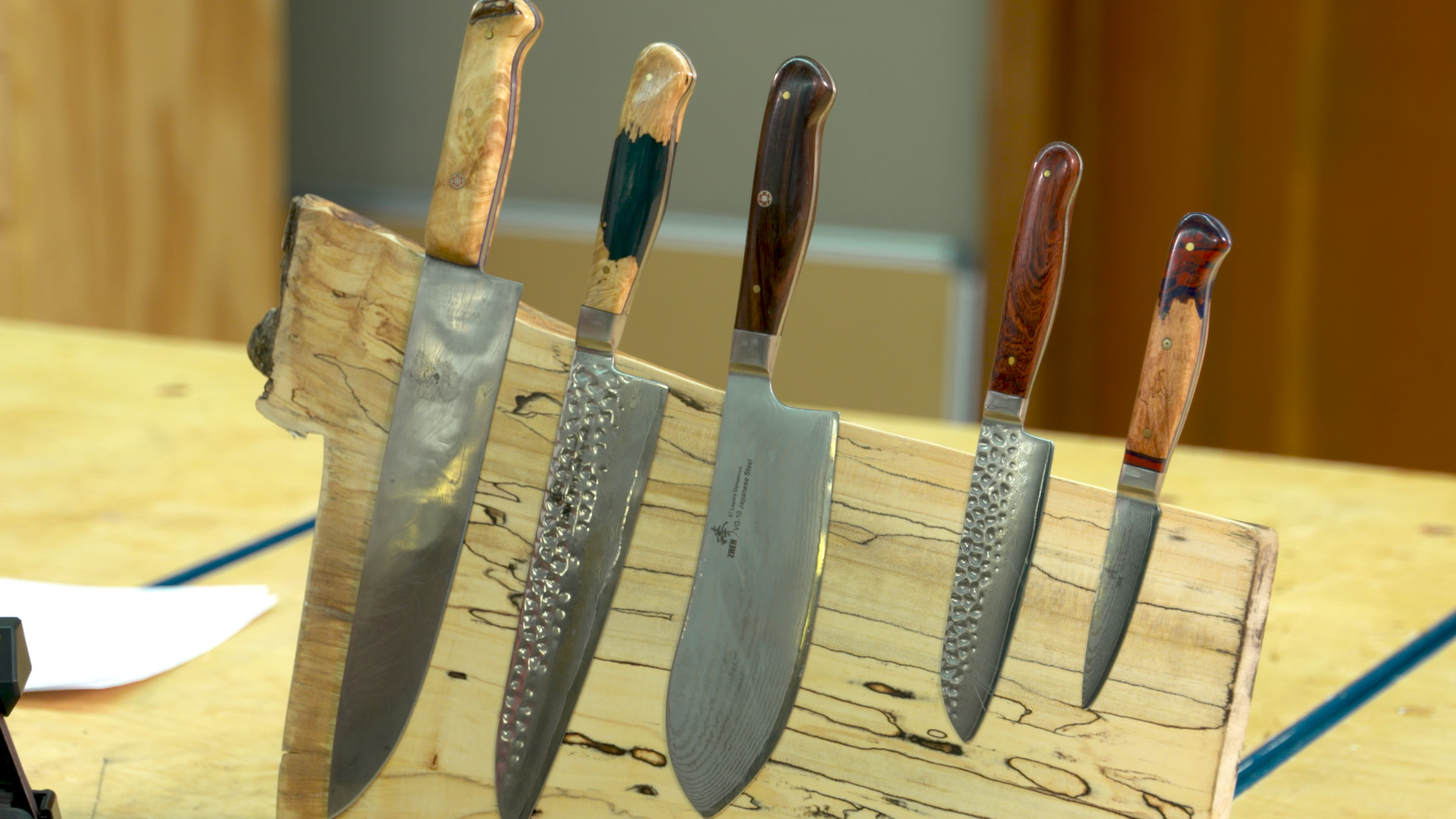 Custom Knives WoodWorkers Guild of America