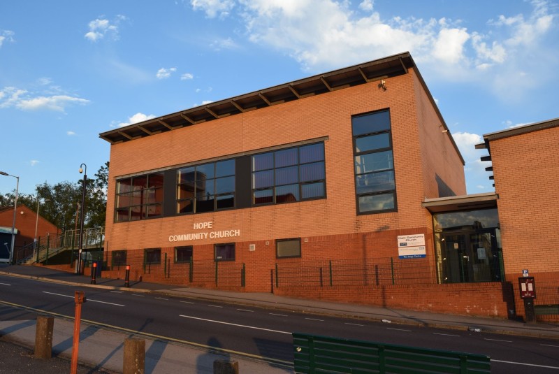 Hope Community Church, Upper Huntbach Street, Hanley, Stoke on Trent