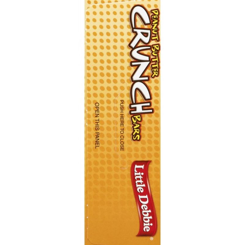 Little Debbie Cookie Bars, Crunch, Peanut Butter (11.72 oz) Instacart(018)