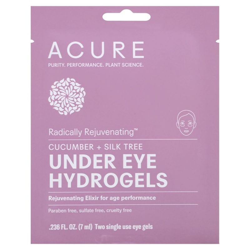 Acure Under Eye Hydrogels, Radically, Rejuvenating (0.236 oz) Instacart