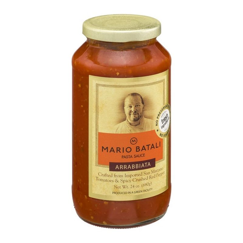 Mario Batali Pasta Sauce Arrabbiata (24 oz) Instacart