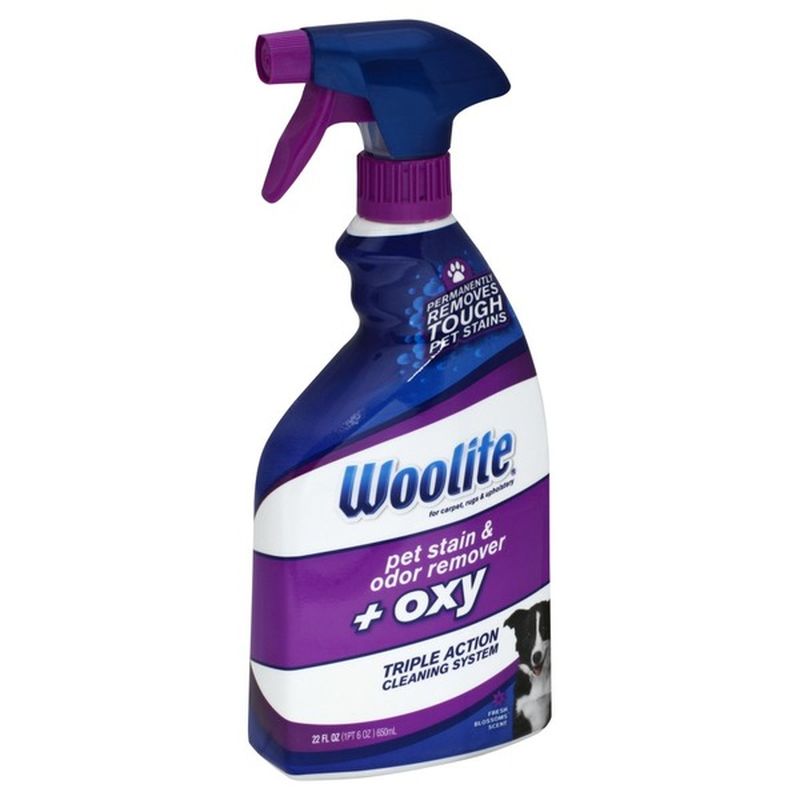 Woolite Pet Stain & Odor Remover + Oxy, Fresh Blossom Scent (22 fl oz