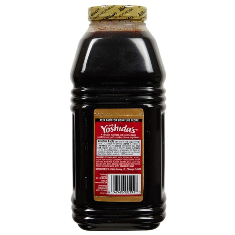 Yoshida Original Sweet & Savory Gourmet Sauce (63 oz) from