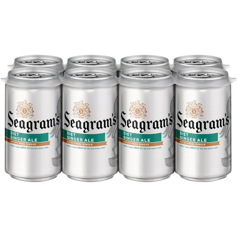 Seagram's Diet Ginger Ale Soda (7.5 fl oz) Instacart