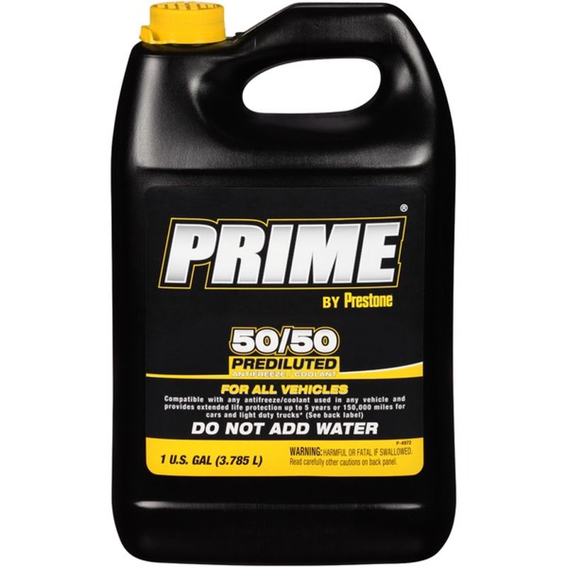 Prestone Prime All Vehicle 50/50 Prediluted Antifreeze/Coolant (1 gal