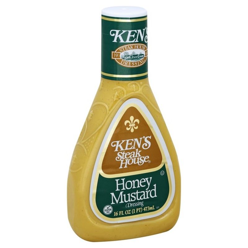 Kens Steak House Dressing, Honey Mustard (16 fl oz