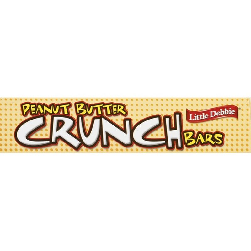 Little Debbie Cookie Bars, Crunch, Peanut Butter (11.72 oz) Instacart(027)