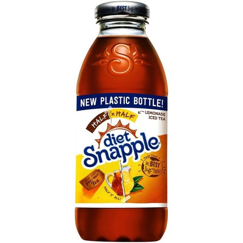 Diet Snapple Half 'n Half Lemonade Iced Tea (16 fl oz) from Mariano's