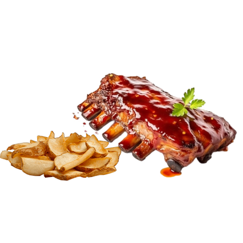 BBQ RIBS🇺🇸 D2 Food Extreme