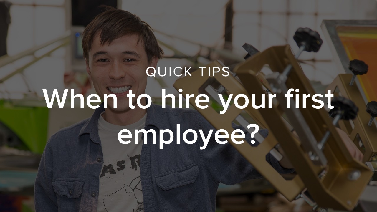 When should I hire my first employee? Printavo