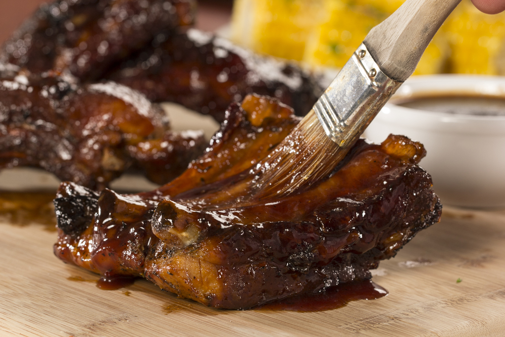 BBQ RaspberryGlazed Ribs