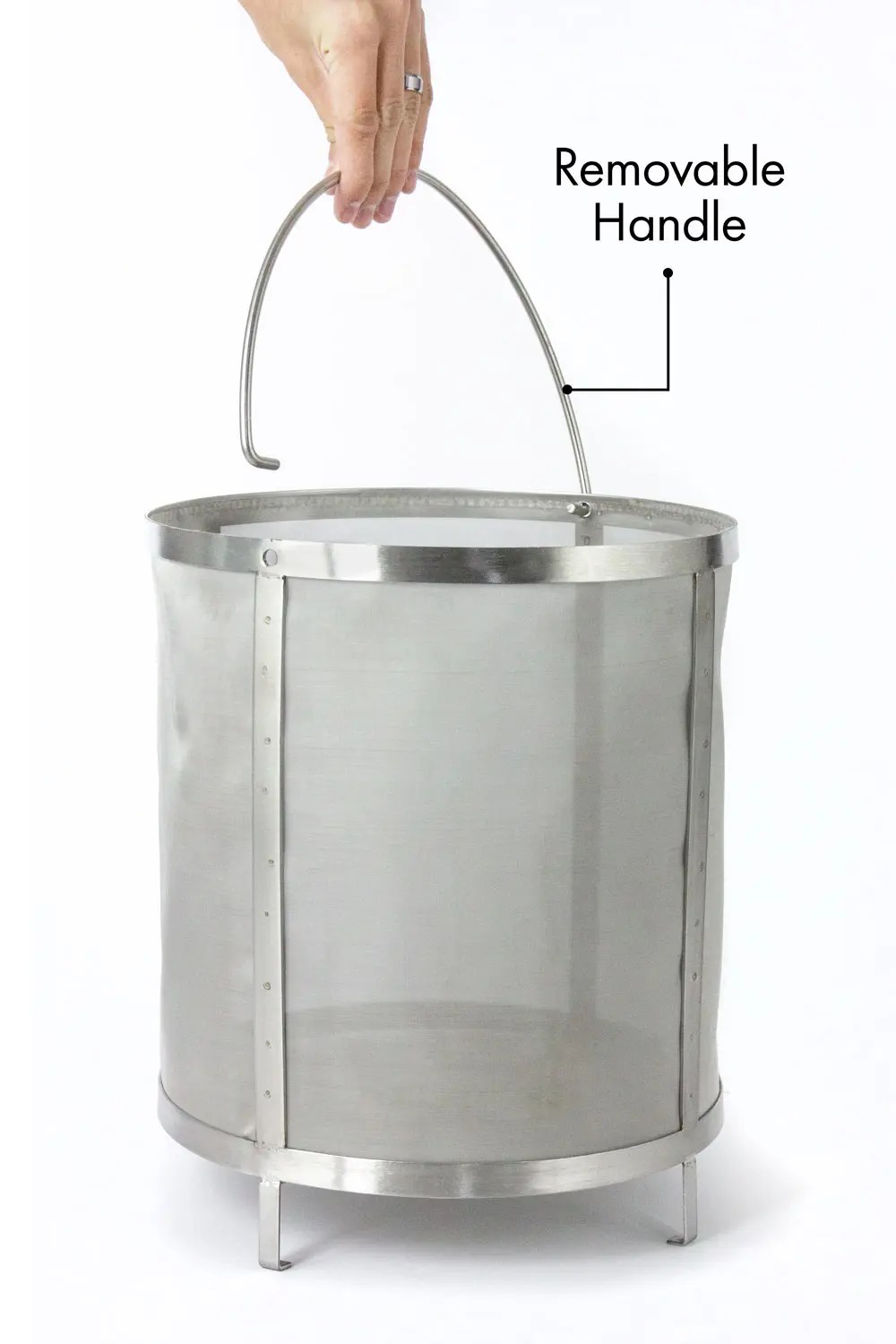 Kegco XMB10 Stainless Steel ColdBrew Iced Coffee Filter Basket for 10