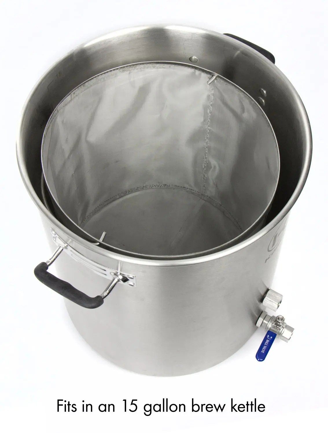 Kegco XMB15 Stainless Steel ColdBrew Iced Coffee Filter Basket for 15