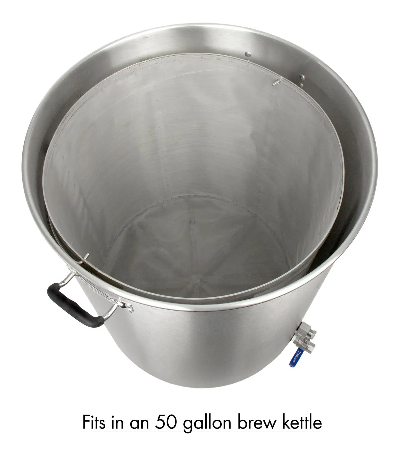 Kegco XMB50 Stainless Steel ColdBrew Iced Coffee Filter Basket for 50