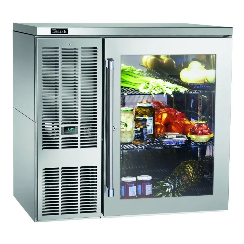 Perlick BBS36 Back Bar Refrigerator