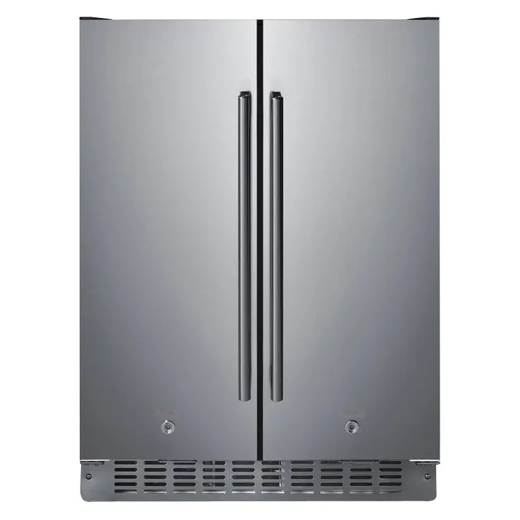 Summit FFRF24SSCSS 24" Wide BuiltIn RefrigeratorFreezer