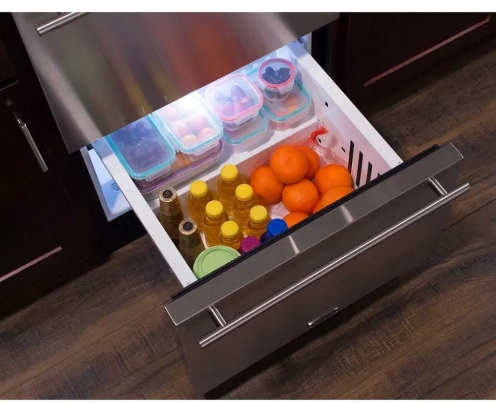 Marvel MLDR224SS61A 24" BuiltIn Refrigerated Drawers Solid Stainless