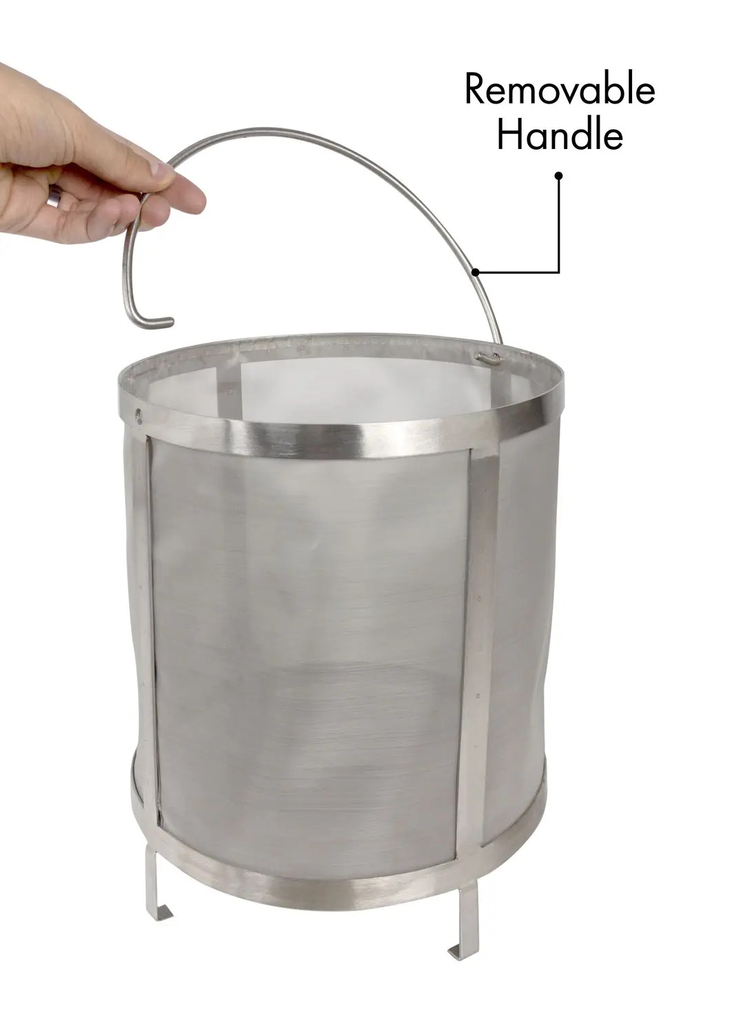 Kegco XMB6 Stainless Steel ColdBrew Iced Coffee Filter Basket for 6