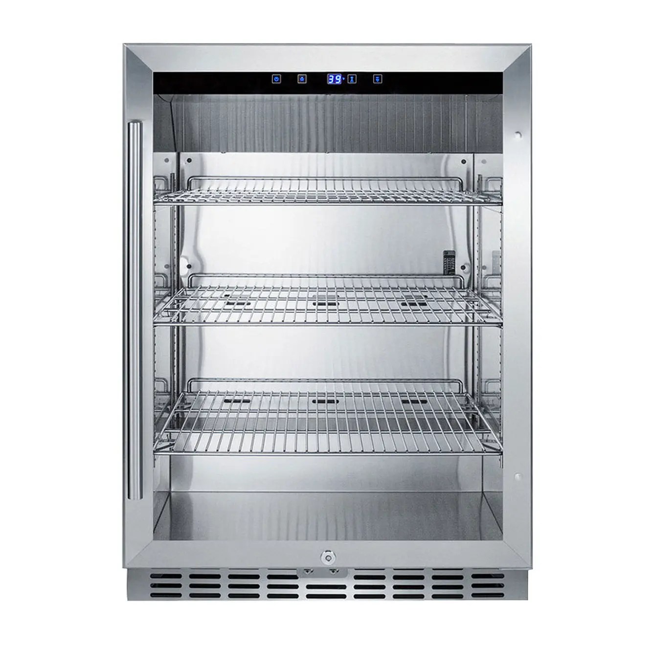 Summit SCR489OS 19" Wide Outdoor Beverage Center Stainless Steel