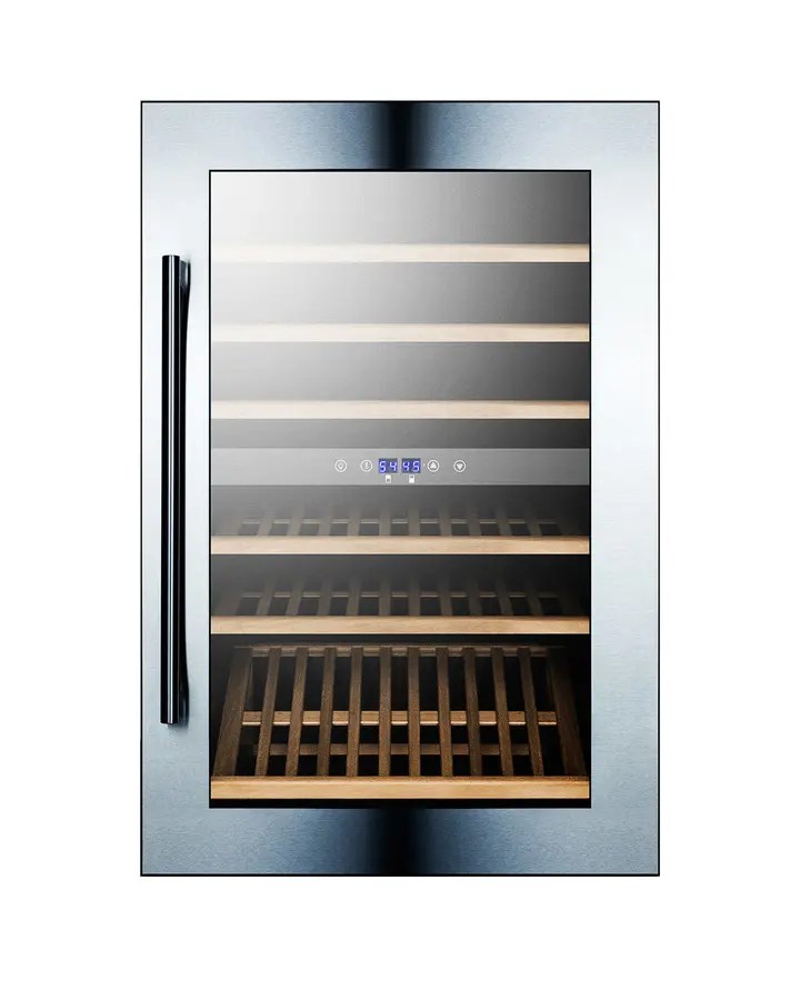Summit VC60D BuiltIn Capable Wine Cooler Dual Zone
