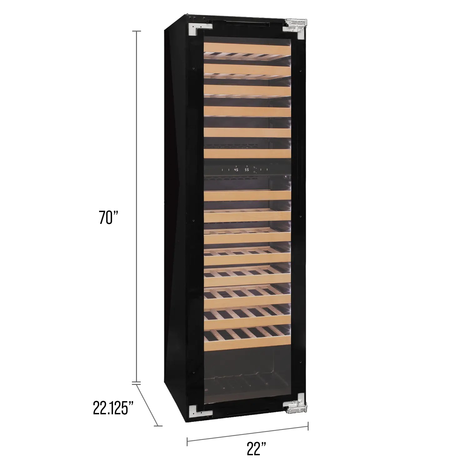 Allavino VCWR101PRD2R 101 Bottle Dual Zone Panel Ready Wine