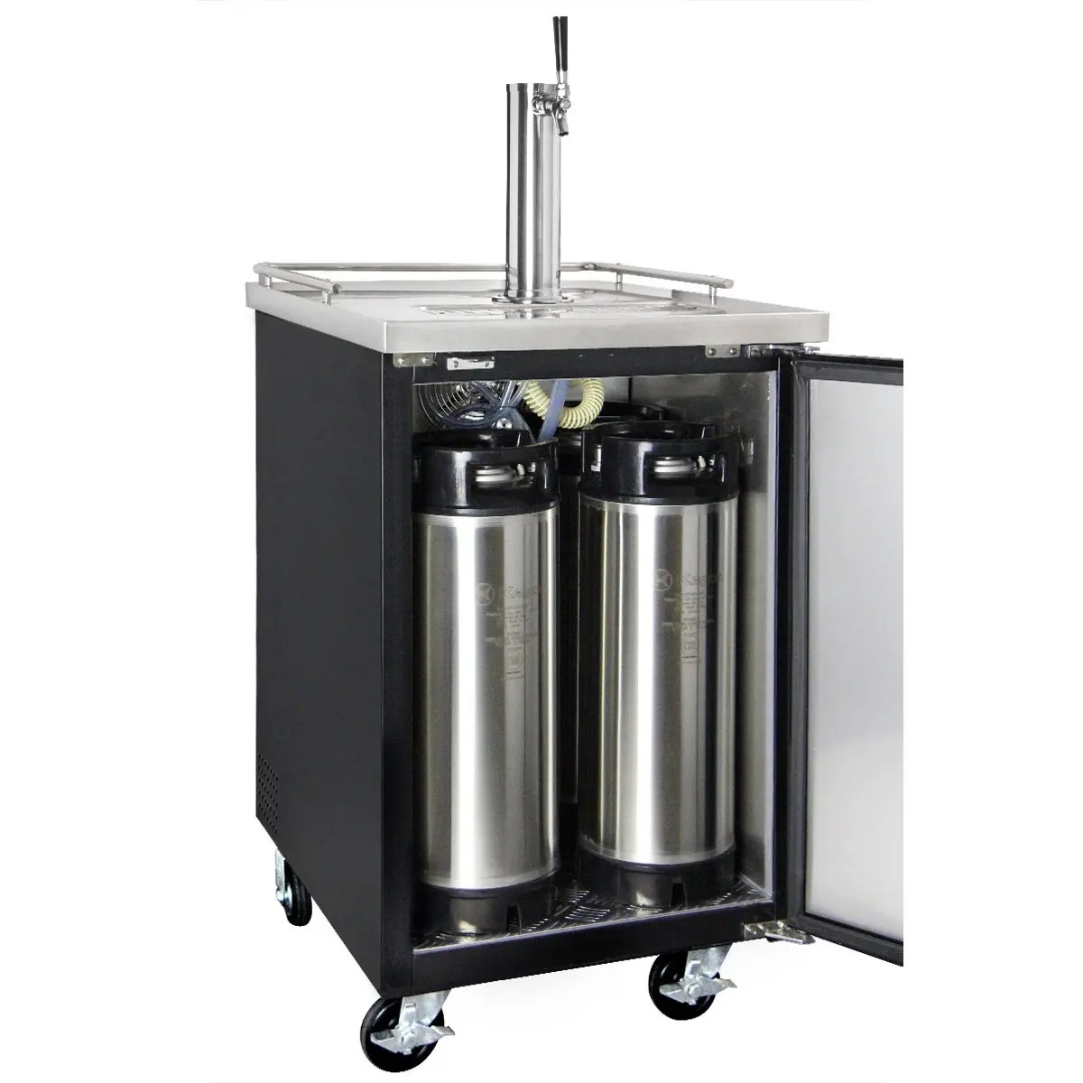 Kegco HBK1XB1 Beer Dispenser Restaurant Keg Cooler