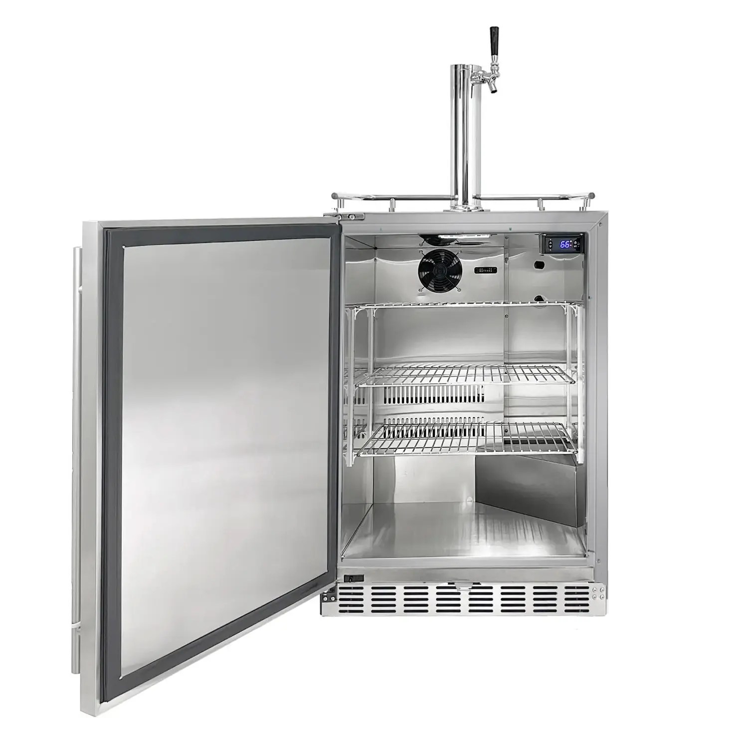 Kegco HK38SSUL1 FullSize Digital Outdoor UnderCounter Keg Beer