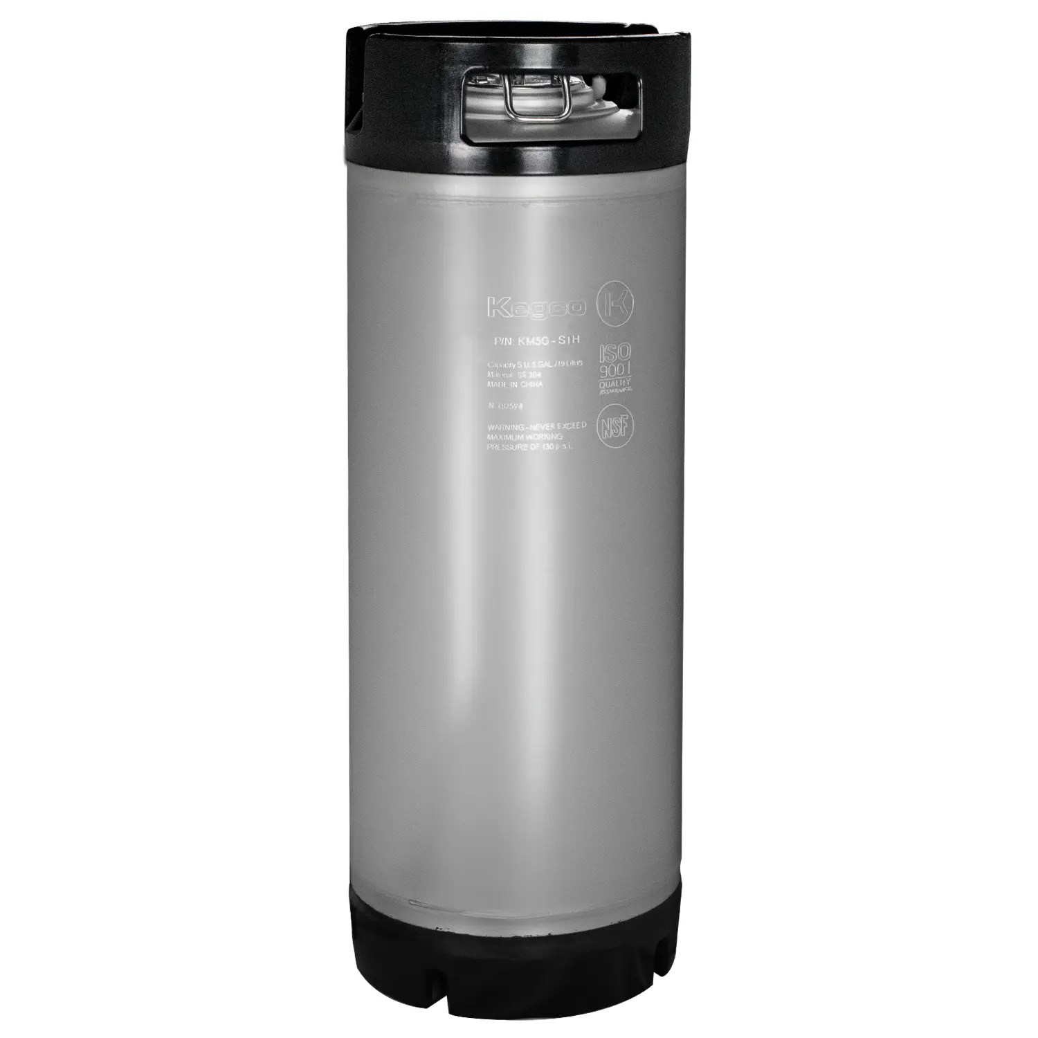 Kegco 5 Gallon Keg Ball Lock Rubber Handle Home Brew Soda Kegs Pepsi