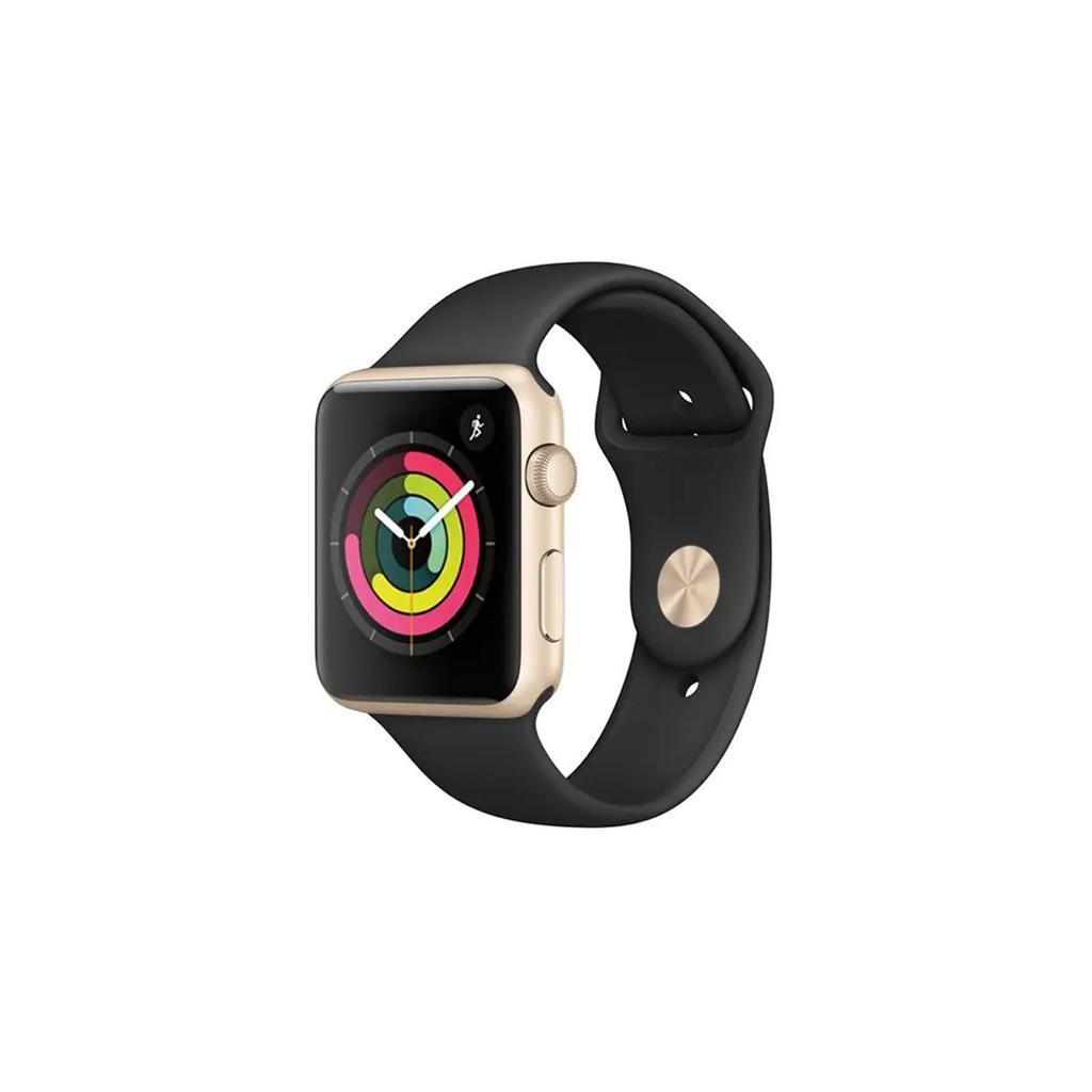 Apple Watch (Series 3) 2017 GPS 38 mm Aluminium Gold Sport loop