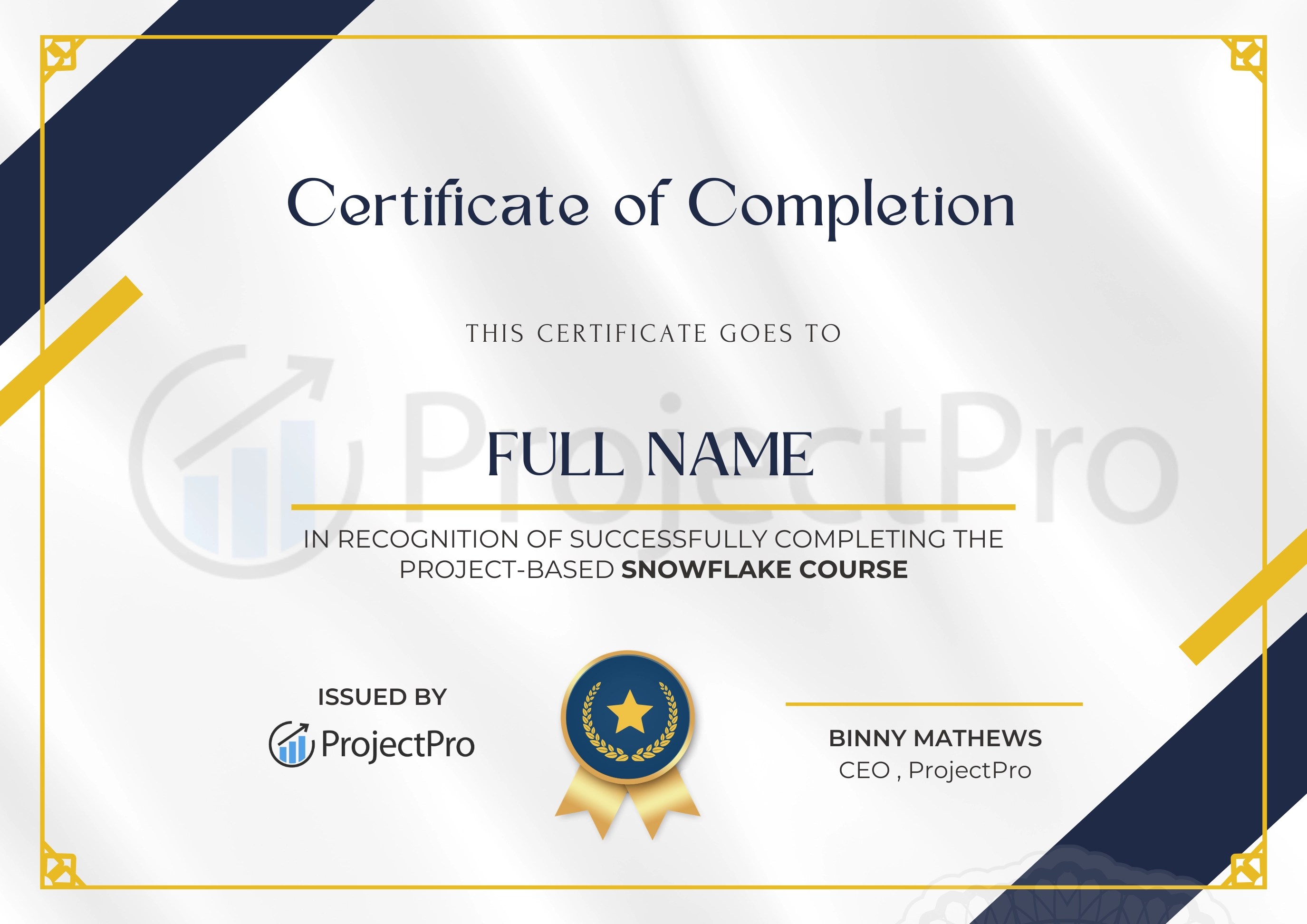 Snowflake Certification Training Course Online