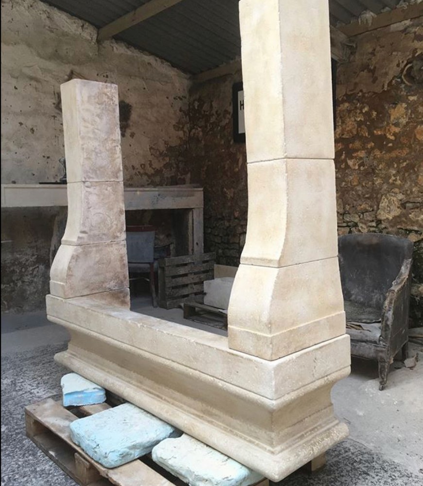 Famous Antique Stone Fireplaces For Sale References