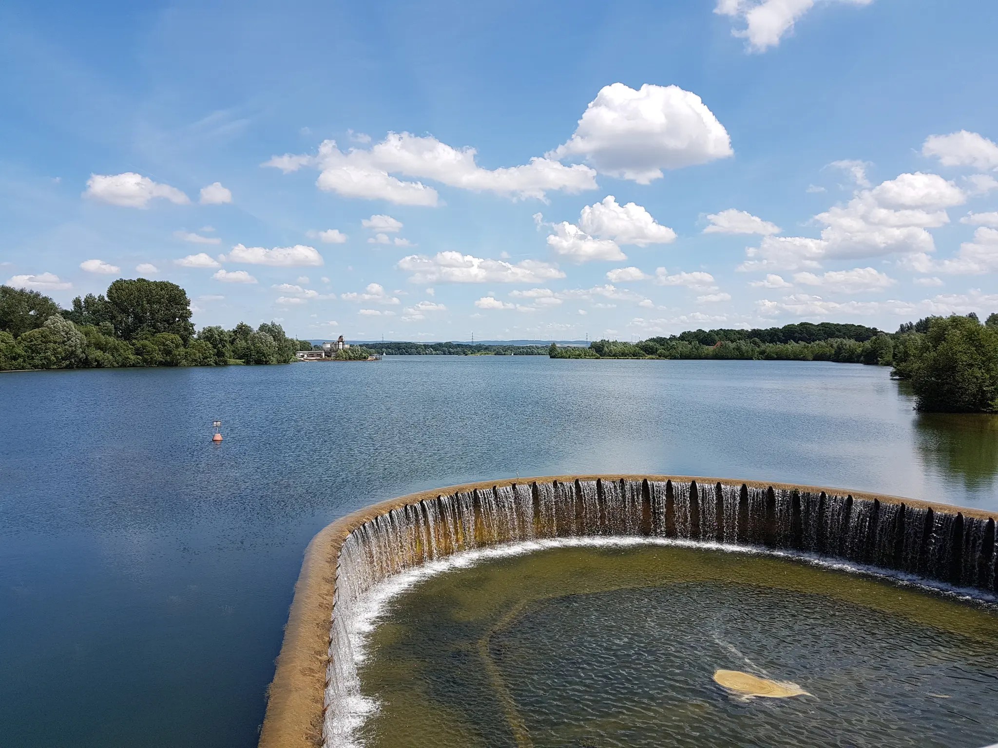 Lippesee Talsperre SanderLippe NordrheinWestfalen, Deutschland