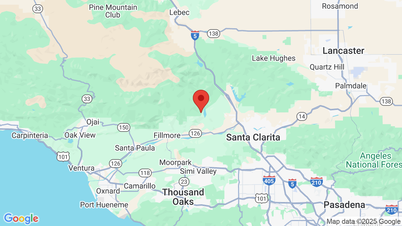 Lake Piru Campground Map