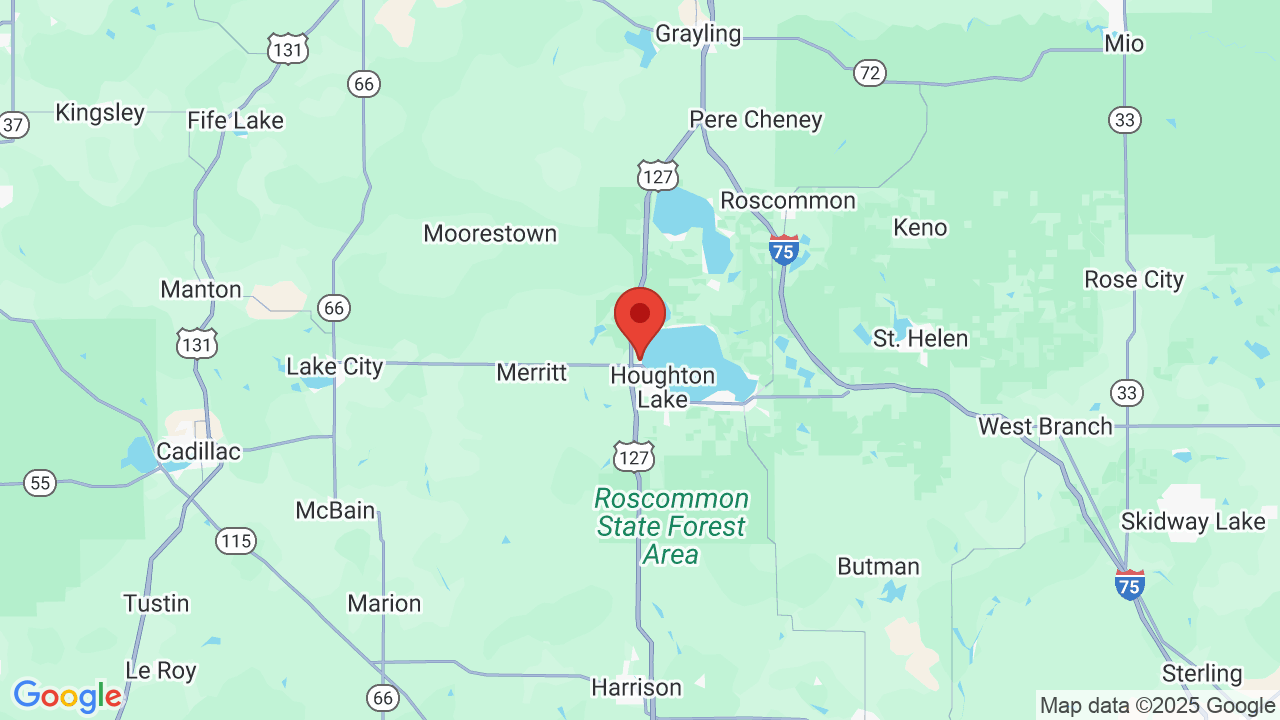 West Houghton Lake Campground Campsite Photos